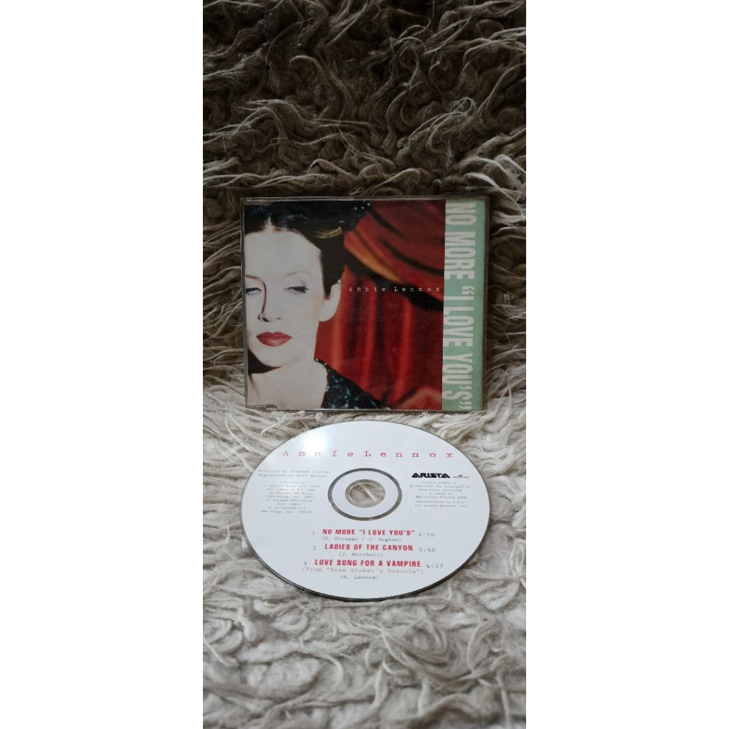 annie lennox no more i love you's kaset cd