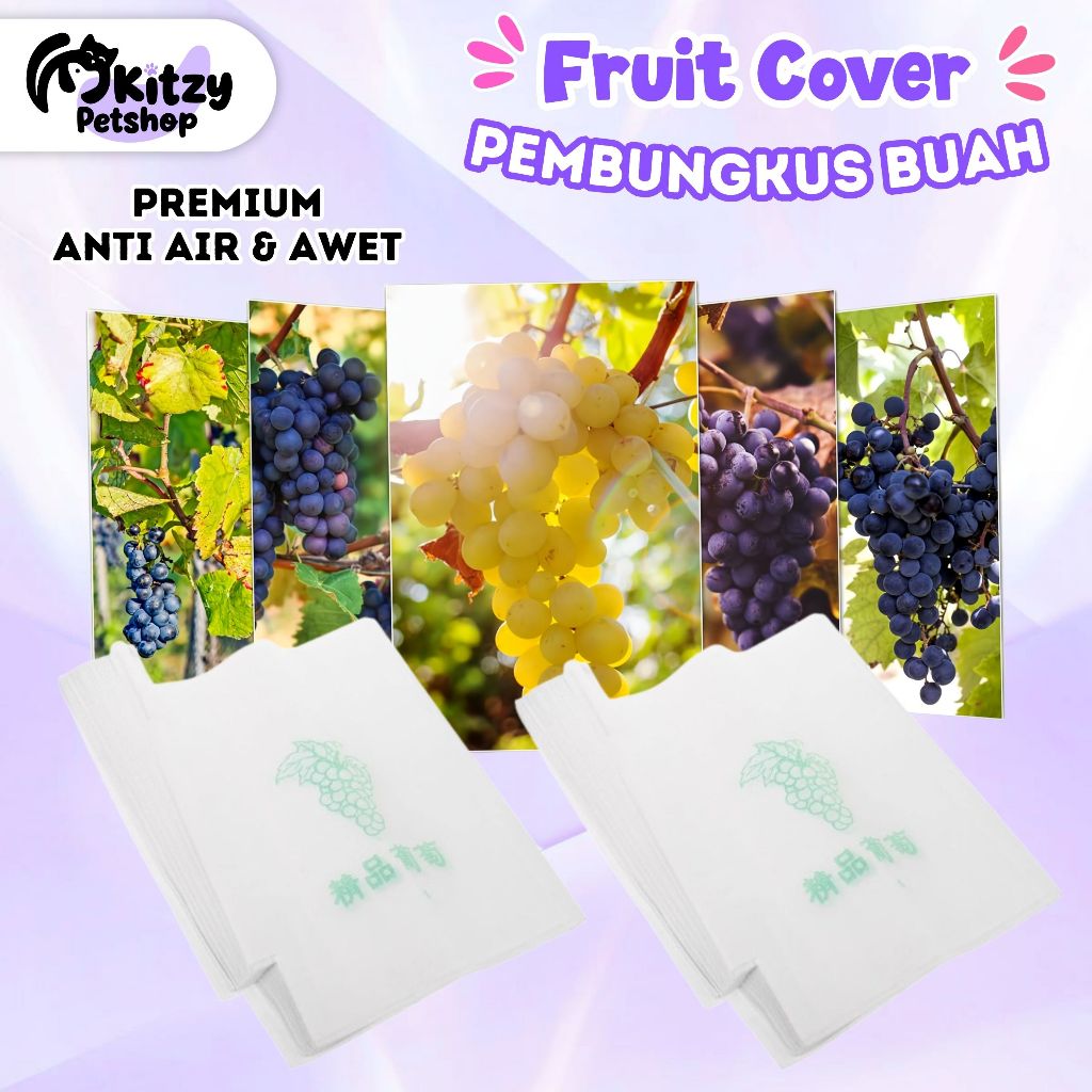 Pembungkus Buah Brongsongan Fruit Cover Transparan Berkualitas Tinggi KITZY