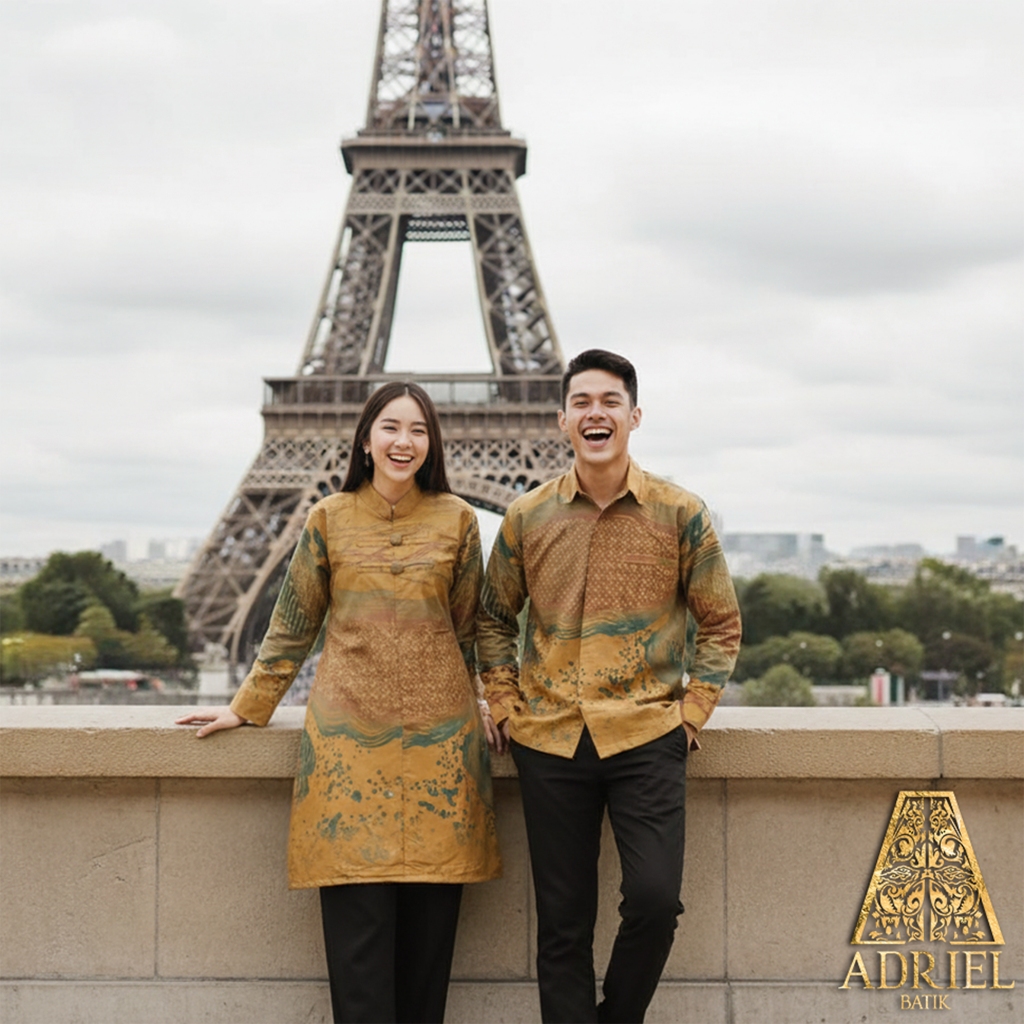 PADMA BATIK TULIS PREMIUM (KEMEJA PRIA / TUNIK WANITA) - Batik Reguler Fit Kualitas BATIK TULIS Full