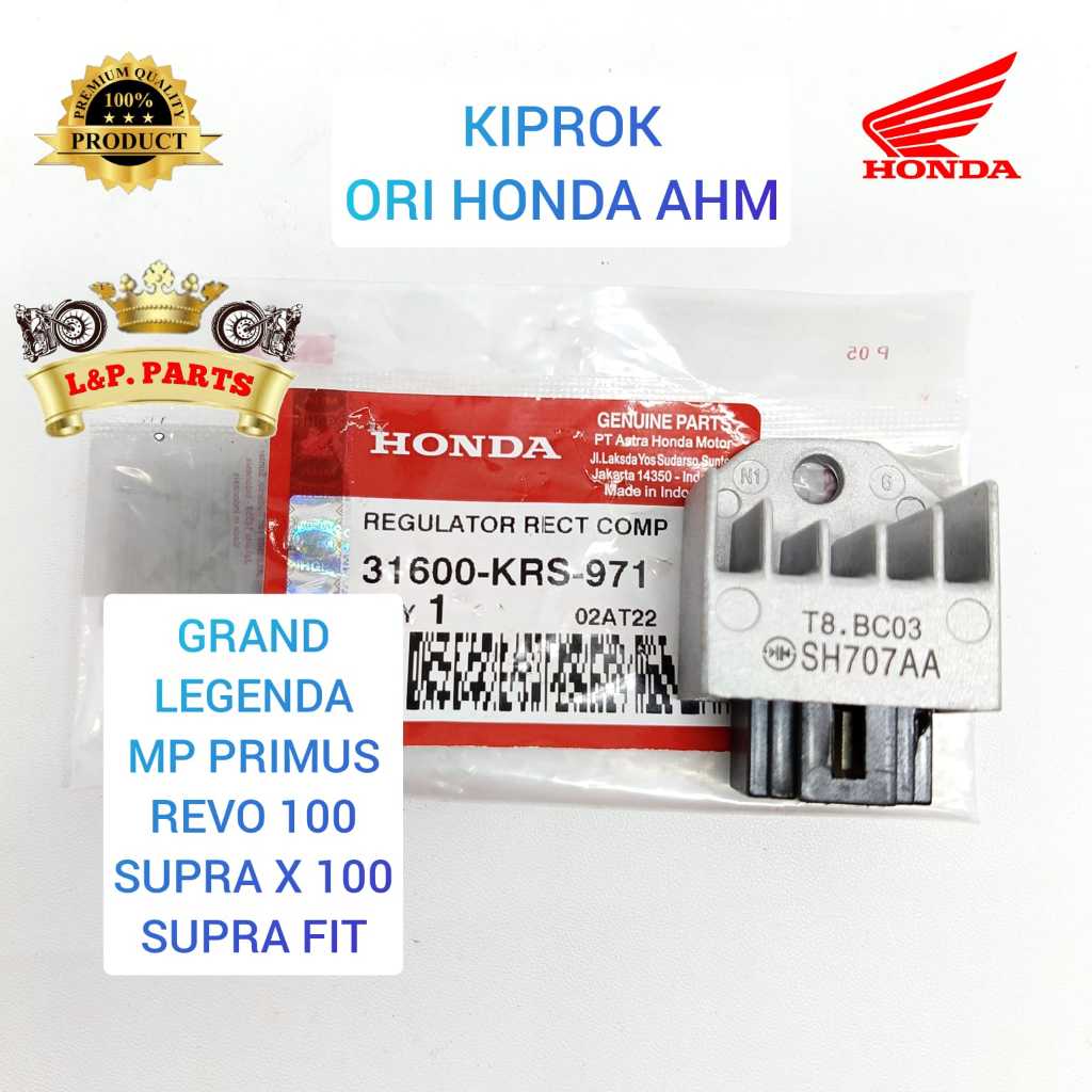 (ORI 100%) CIPROK KIPROK REGULATOR ASLI ORIGINAL HONDA AHM Astrea Grand Astrea Legenda Megapro Primu