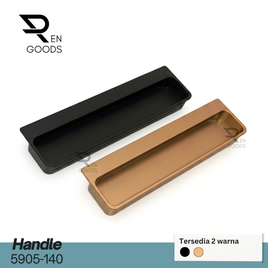 Tarikan Tanam Lemari / Handle Lemari / Tarikan Laci Estetik / Tarikan Lemari Minimalis 5905