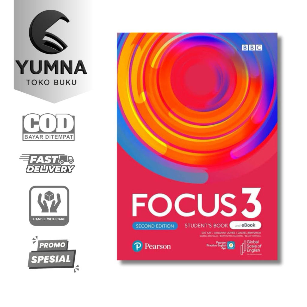 [BEST SELLER] Buku Focus 3 Student Book