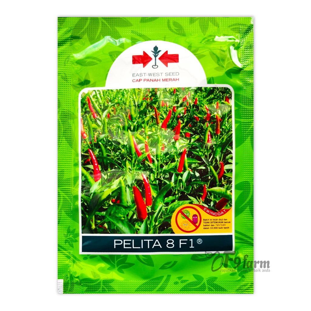 Benih Bibit Cabe Rawit Pelita 8 F1 Cabai 2250 biji Panah Merah