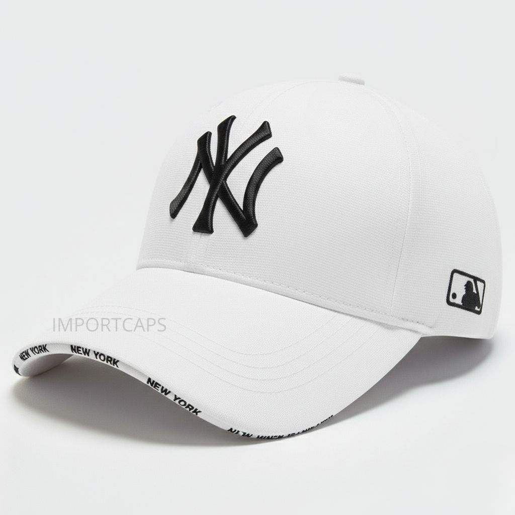 Topi Baseball NY Polos Bahan Cotton Topi Baseball NY Topi Distro Topi Baseball Bordir Topi Pria