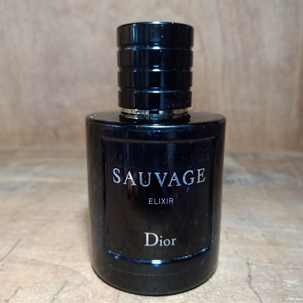 botol parfum kosong DIOR SAUVAGE ELIXIR