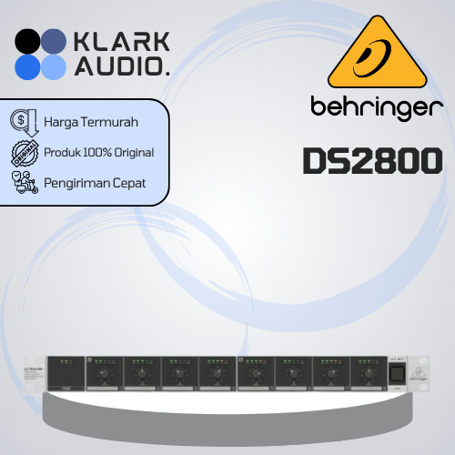 BEHRINGER DS2800 / DS 2800 / DS-2800 Splitter Audio Distributor 2in8Out ORIGINAL