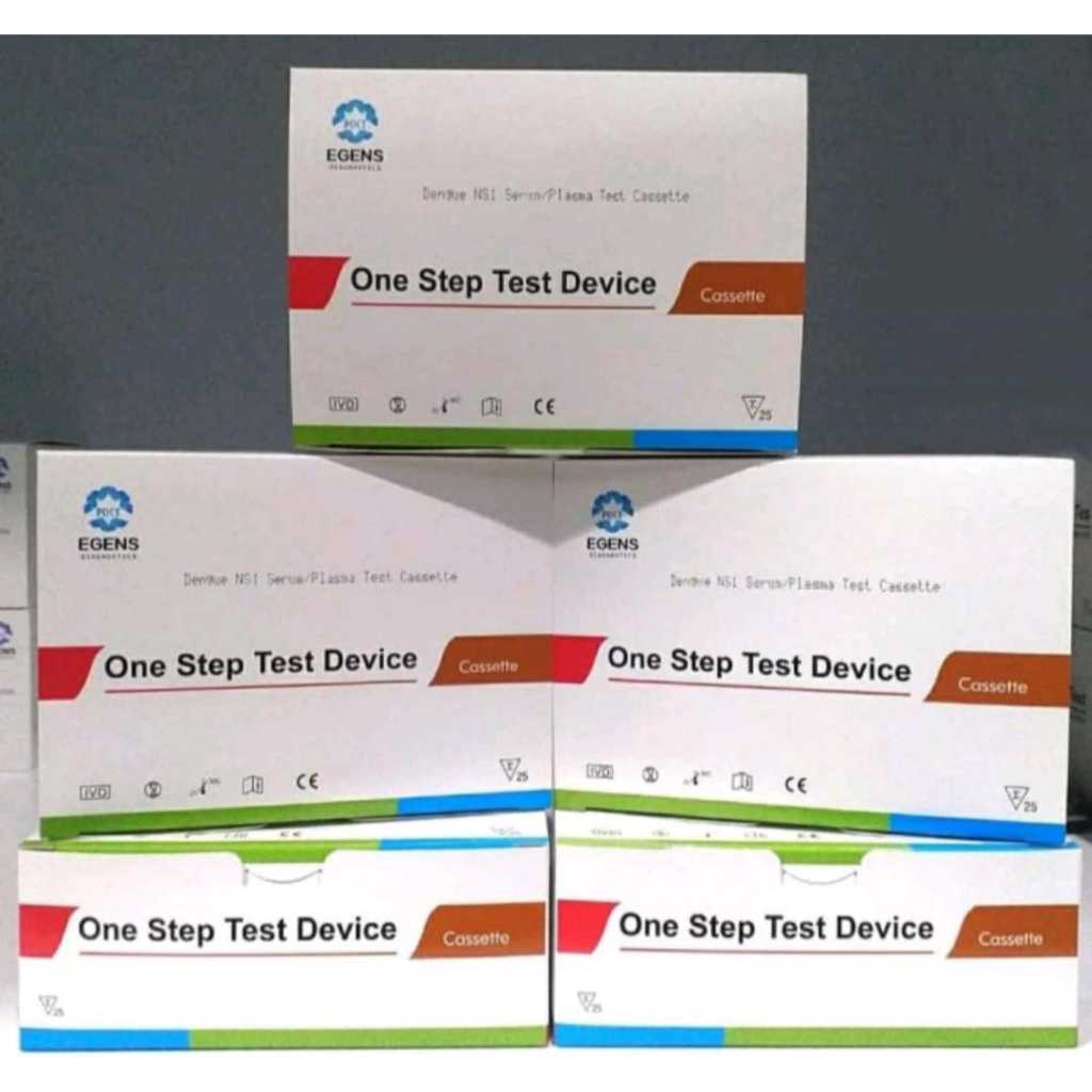 DENGUE NS1 RAPID DBD MERK EGENS & SR ISI 25 TEST PERBOX