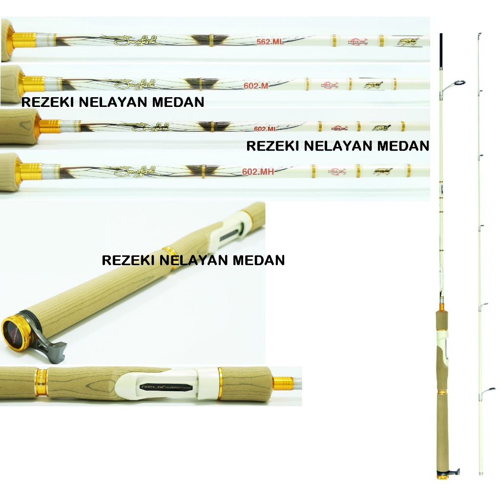 Joran RELIX NUSANTARA Jangkrik Gen 2 562ML /602M / 602ML / 602MH | Joran Galatama Relix Nusantara