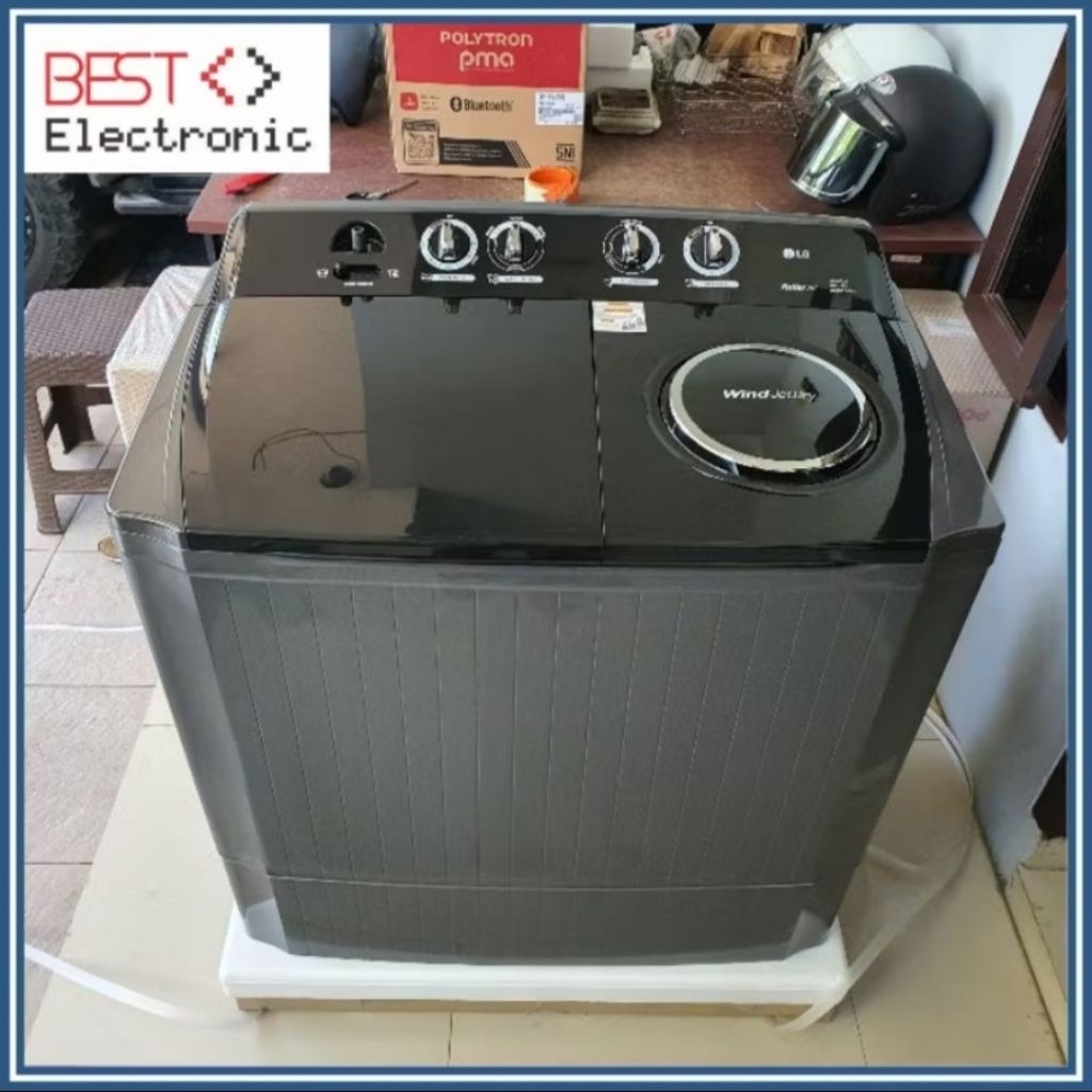 MESIN CUCI LG P1500RTM 15KG / P1800RTM 18KG P1500 / P1800 RTM TWIN TUB 2 tabung