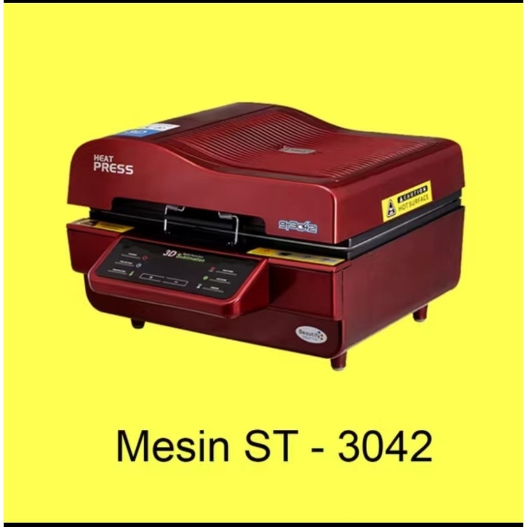 Mesin Sublim Heatpress 3D ST-3042 Bekas / Mesin Press / Mesin Cetak Case Hp - Mesin Fullset