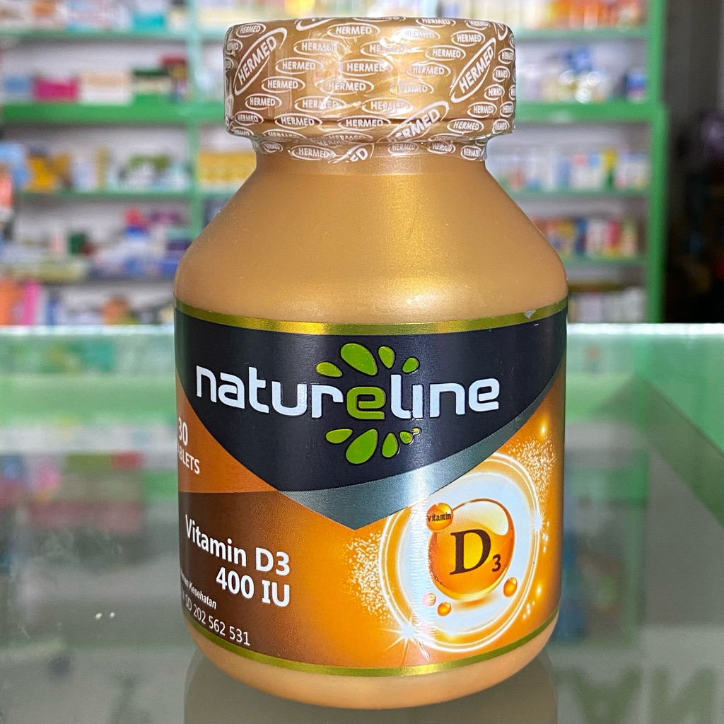 Natureline Vitamin D3 400 IU 30 Tablets
