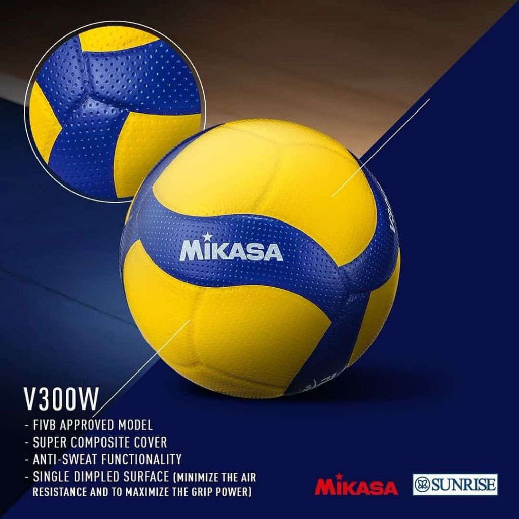 Bola Voli Mikasa V300W Original Japan
