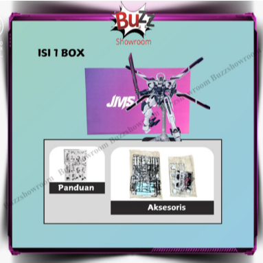 Schwarzette Fighter Witch JMS HG 1/144 Deformation Figure Mainan Robot Mercury