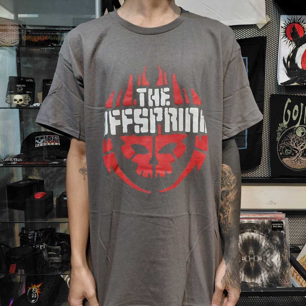 T Shirt Band Official THE OFFSPRING - RED SKULL Original