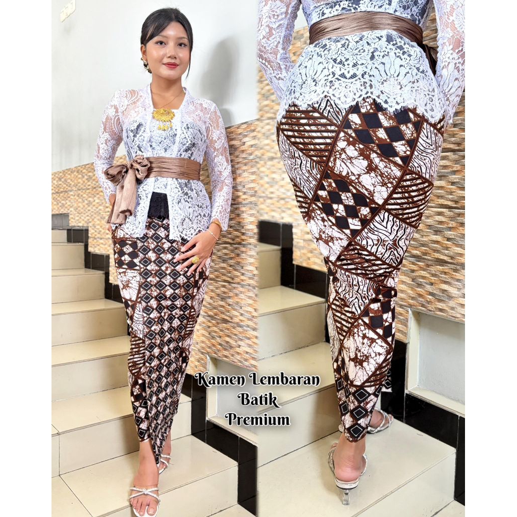Kain bali batik lasem print premium
