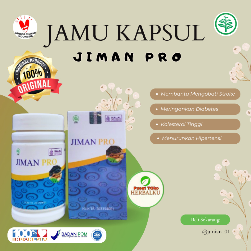Jiman Pro | Kapsul Jiman Pro | AGEN RESMI