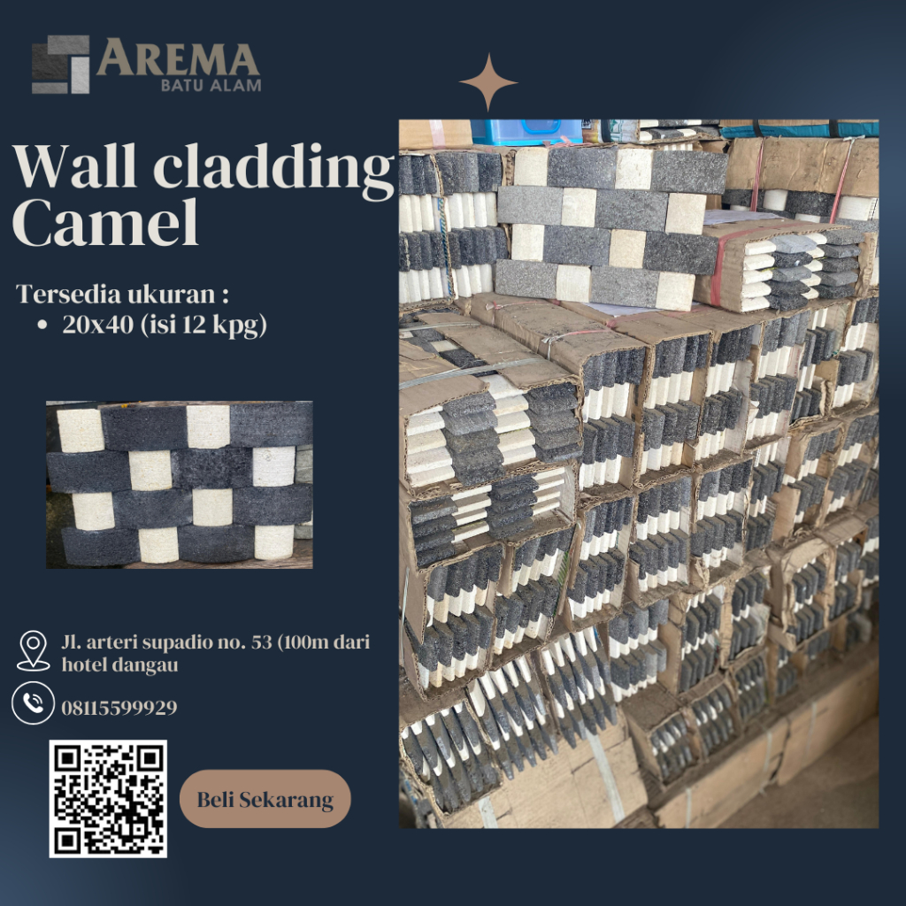 WALL CLADDING CAMEL 20X30