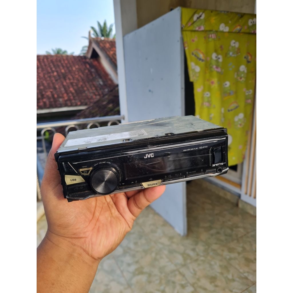 Head Unit Single Din JVC ori sigra type D