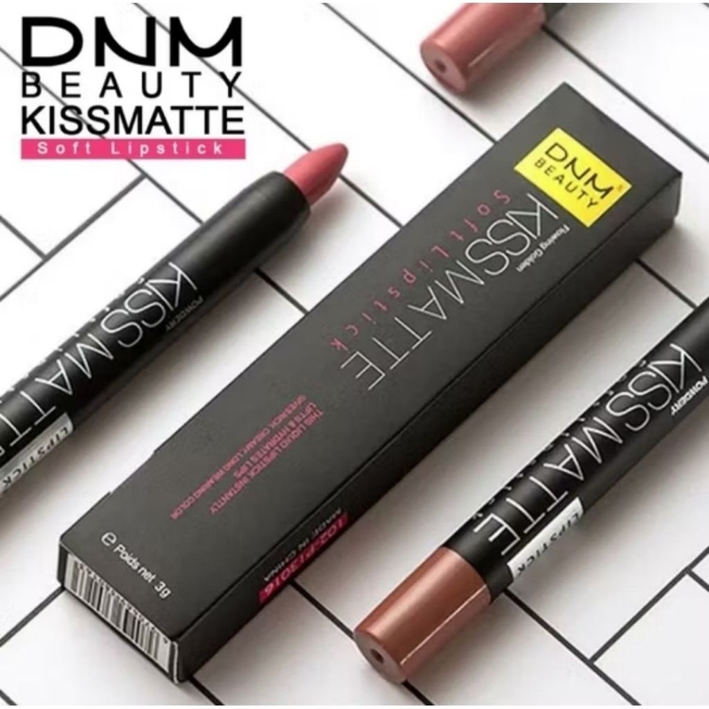 DNM LIPSTIK MATTE CRAYON SOFT LIPSTIK