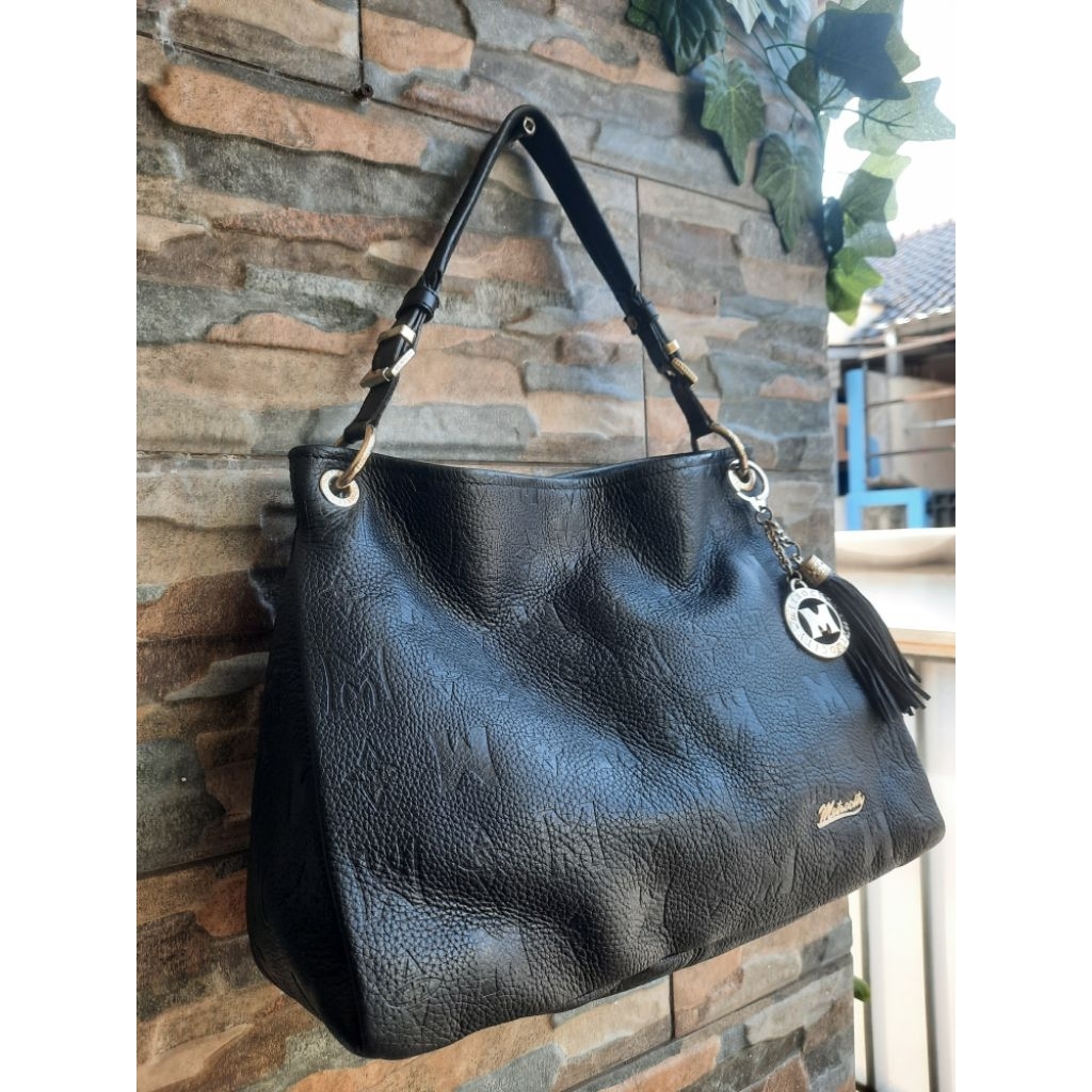 Tenteng Hitam METROCITY - TAS PRELOVED BRANDED ORIGINAL
