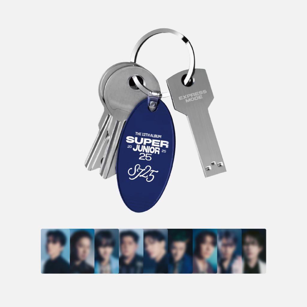 [PRE ORDER] MD SUPER ARCHIVE KEY USB SUPER JUNIOR SUJU SUPER JUNIOR25 YESUNG SIWON SHINDONG RYEWOOK 