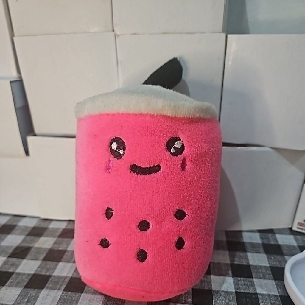 BONEKA MINI BOBA WARNA PINK