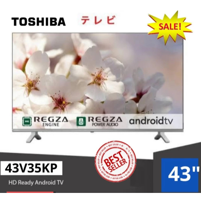 TOSHIBA LED ANDROID TV 43 INCH 43V35KP