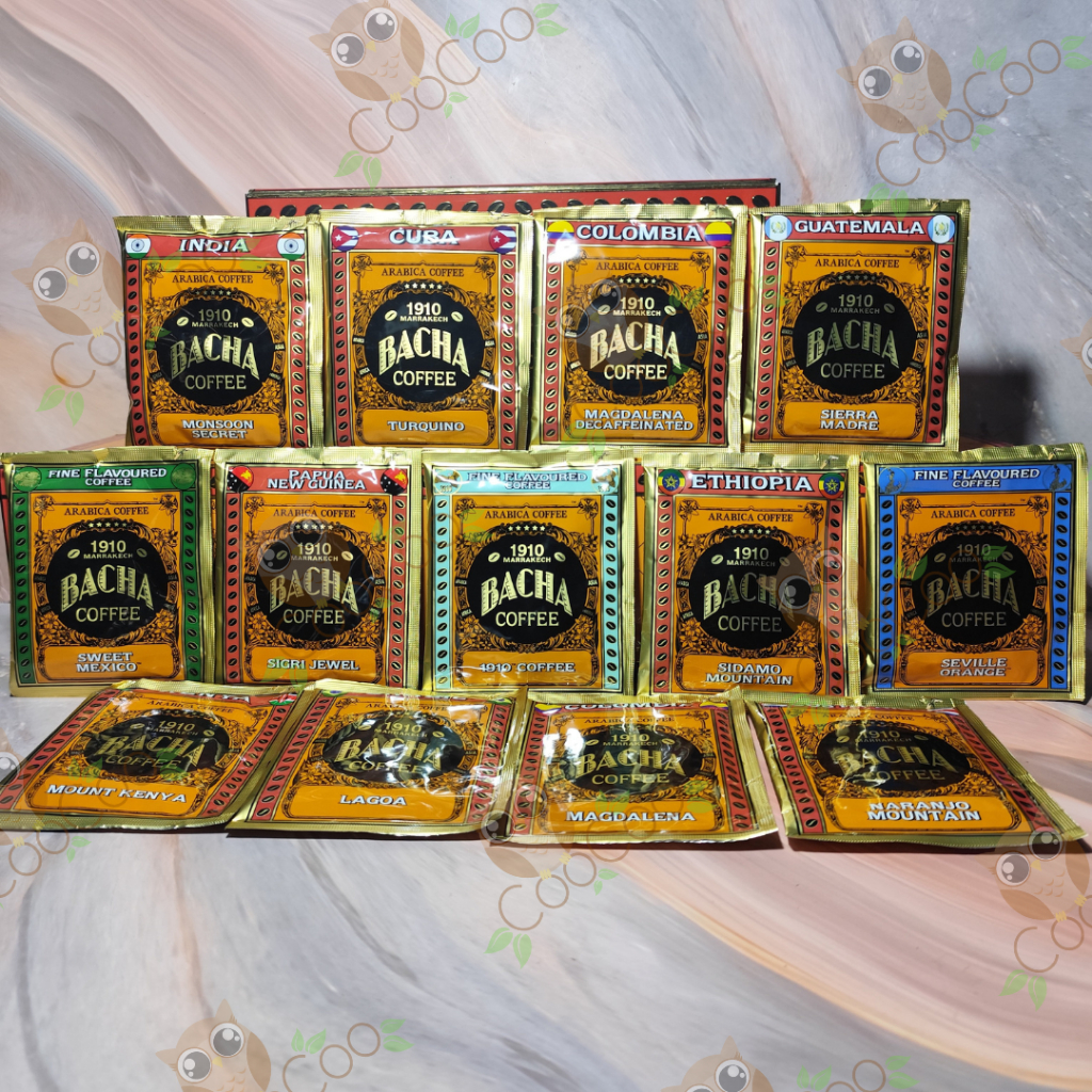 Bacha Coffee 1910 Marrakech Fine Flavoured Collection Sachet