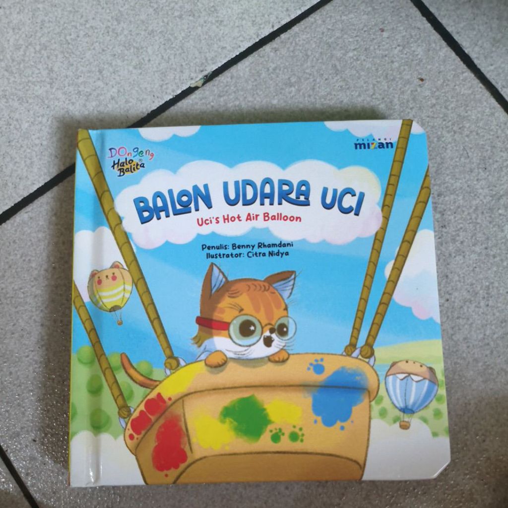 Preloved buku anak mizan balon udara uci