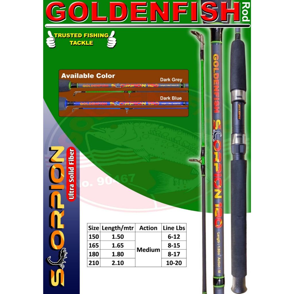 Joran Golden Fish Scorpion | Joran Spinning Fiber Solid