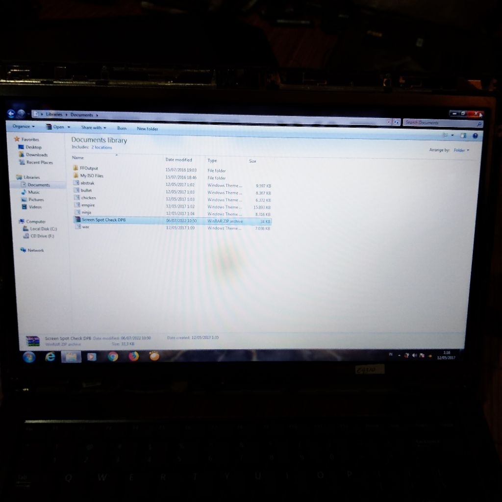 layar lcd LED original copotan dell latitude e4310 pin 30 code 2 baca deskripsi dulu