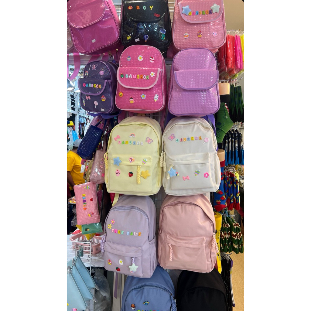Tas Sekolah Anak Free Jibits Bisa Costum Nama
