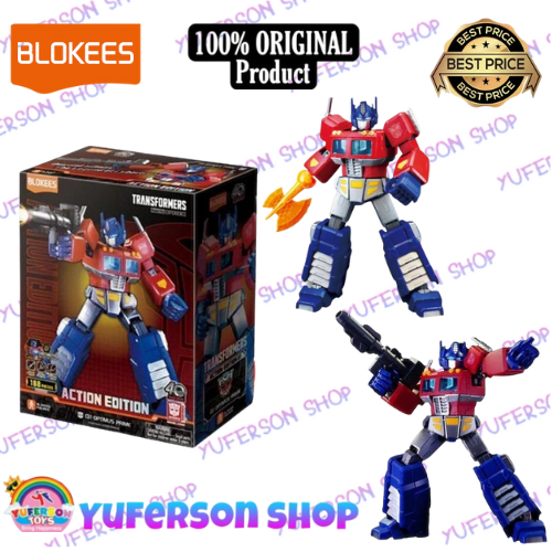 BLOKEES Mini Figures Transformers 71156 Action Edition G1 Optimus Prime
