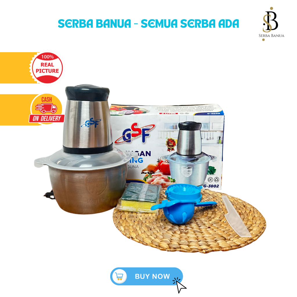 Blender daging serbaguna / penggiling daging merk GSF
