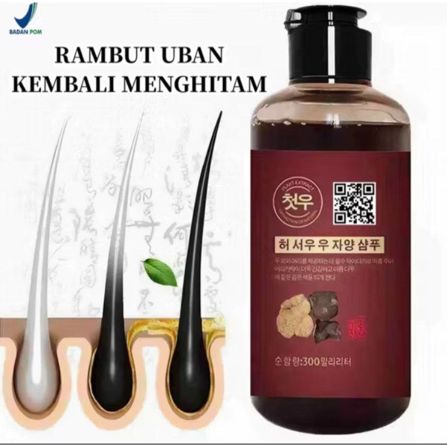 Shampoo penghilang Uban alami  plz