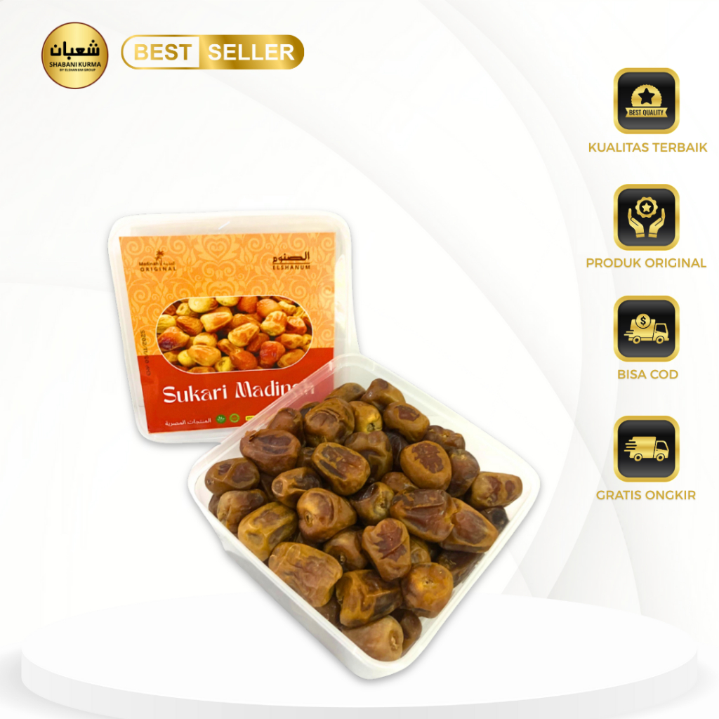 Kurma Sukari Premium 1kg / kurma sukari 1 kg asli 100% original / Kurma Sukari / Shabani kurma