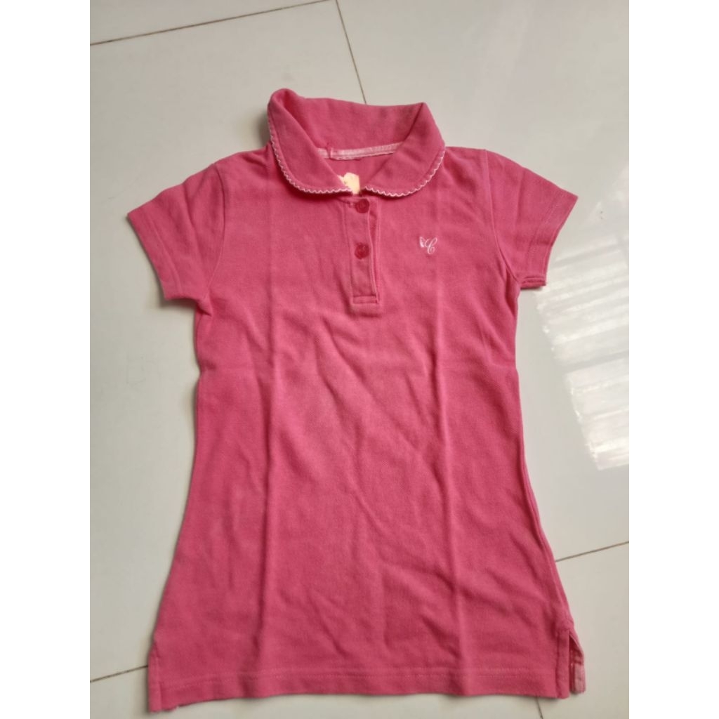 Preloved dress polo anak size 2-3 tahun