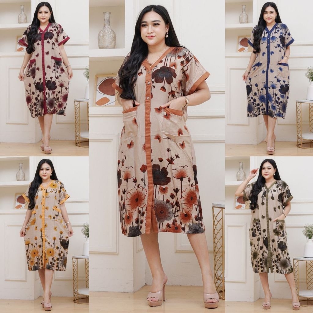 DASTER RAYON PIYAMA RAYON BUNGA SAKURA