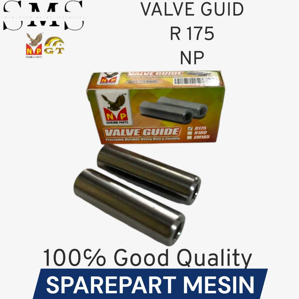 SPAREPART MESIN DIESEL NP Valve guide Bos Klep Botol Klep  R175 NP 100% ASLI