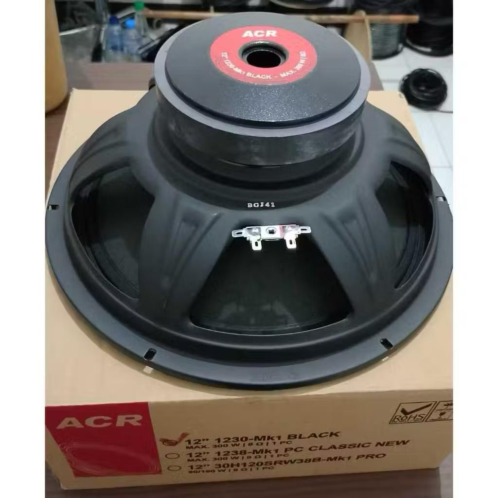 Speaker ACR 12 Inch ACR 1230 Black ACR Fullrange 12 Inch 1230 Black MK1