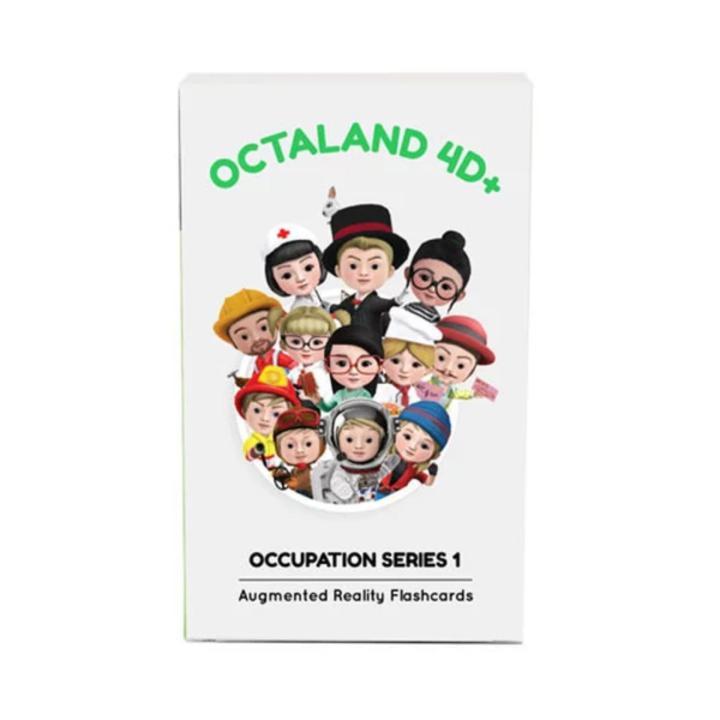 SALE Octaland 4D+ Animal 4D+ Flashcards Octagon Studio Augmented Reality Mainan Edukasi