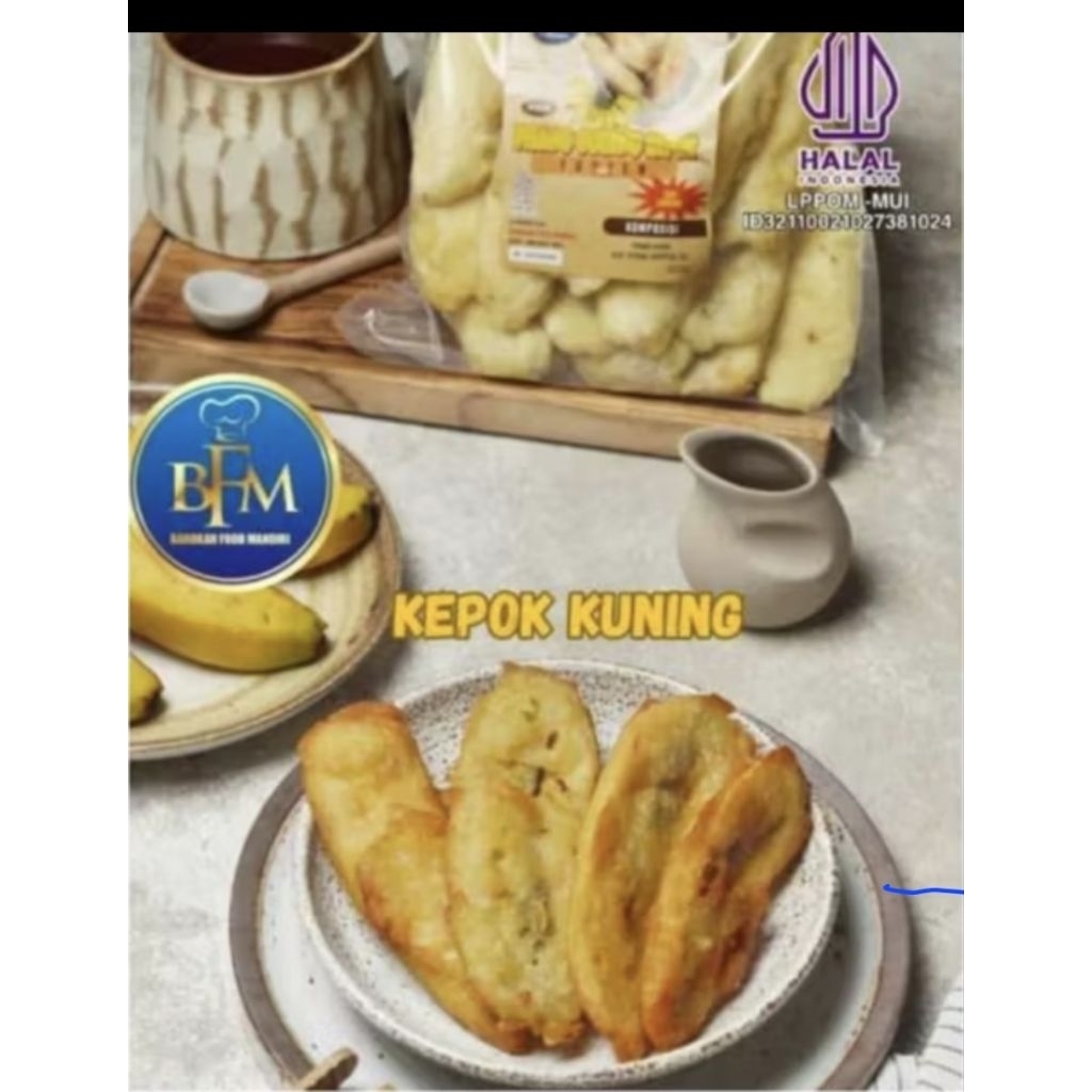 pisang kepok goreng frozen