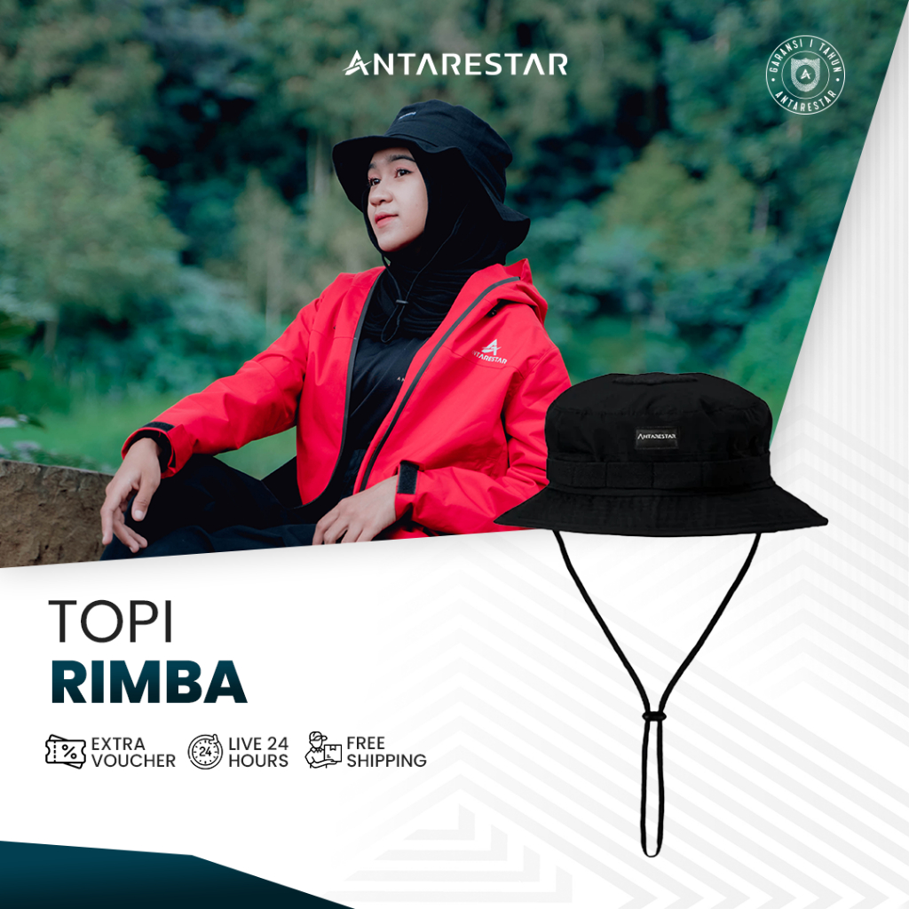 ANTARESTAR Official - Topi Rimba Pria Gunung Topi Outdoor Rimba Terlaris Topi Gaul Dan Kekinian Topi