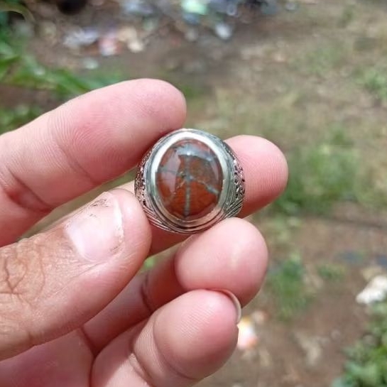 Natural cincin tapak jalak jesper merah star 6