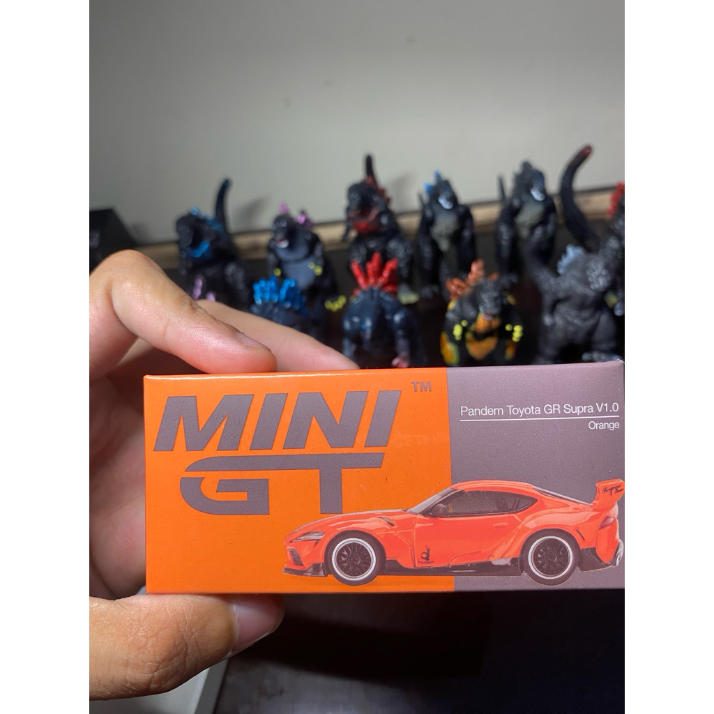 Mini GT Pandem Toyota GR Supra Orange Unsealed