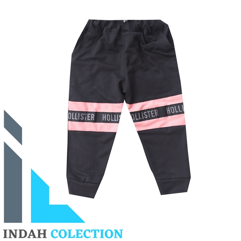 celana panjang joger anak bahan katun lembut saku celana samping celana sport panjang