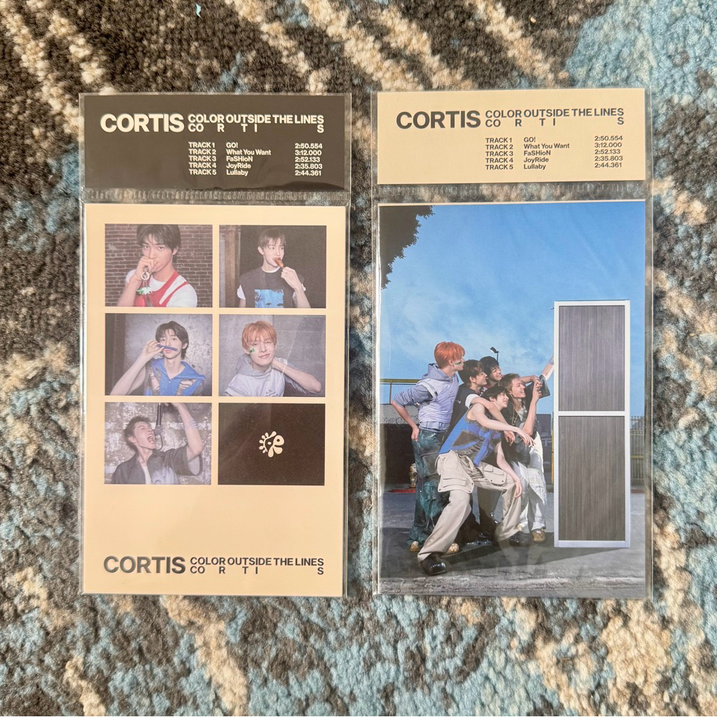[READY STOCK] ALBUM CORTIS COLOR OUTSIDE THE LINES WEVERSE VER