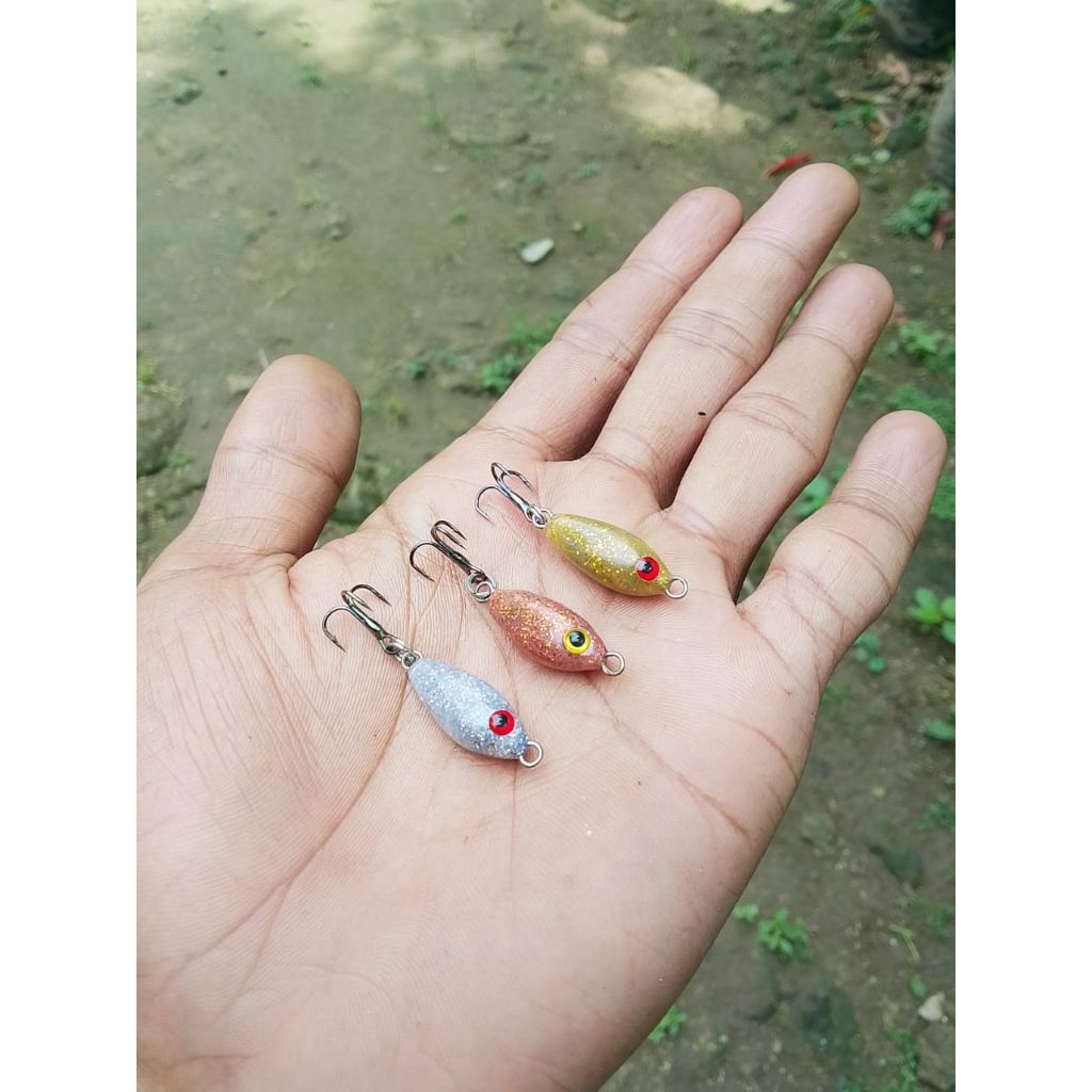 Swimmer Lure Umpan Casting Hampala / Swimbait Meling / Umpan Casting Hampala 2 cm