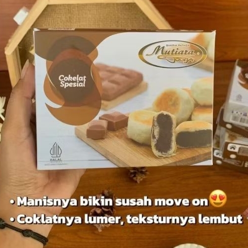 Bakpia Pathok Mutiara Jogja rasa kacang hijai isi 15