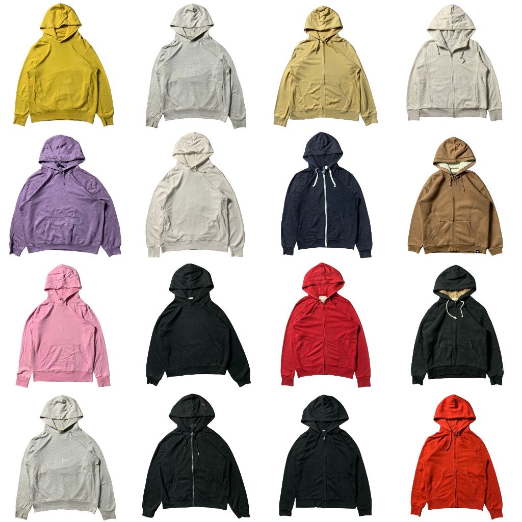Oldschool - Brand Basic Hoodie Uniqlo - Polos Hoodie